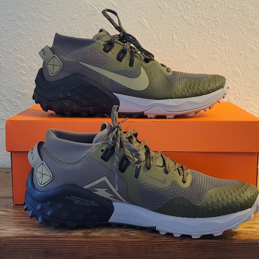 Nike Wildhorse 6 Men's Olive Trail Running Shoes